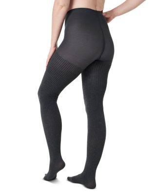SPANXshape™ Rib Knit Shorty Tights