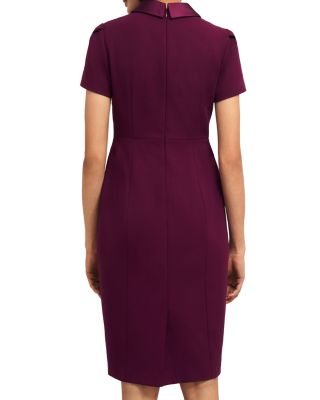 Amira Collared Sheath Dress