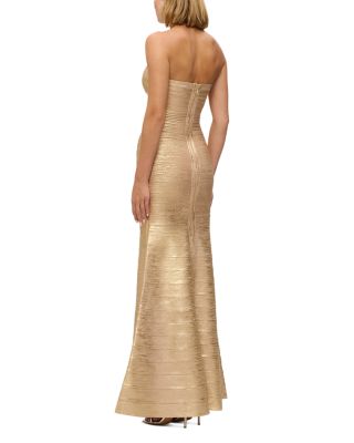 The Metallic Sara Gown