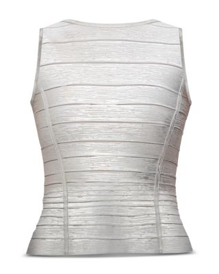 The Metallic Sienna Top