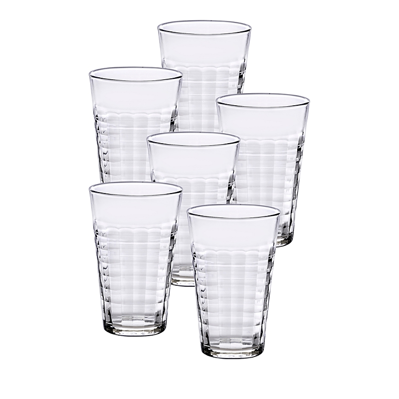 Duralex Prisme Clear 11.12 Oz. Tumbler, Set Of 6 In Clear