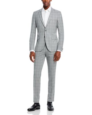 HUGO - Arti & Hesten Plaid Extra Slim Fit Suit Separates