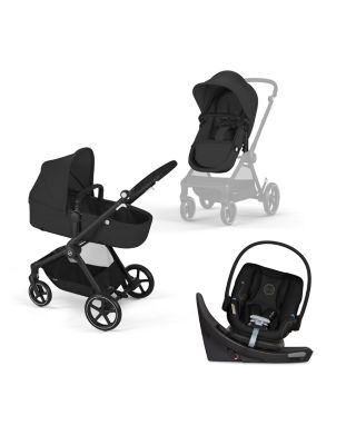 Cybex - EOS 5-in-1 Travel System Stroller + Lightweight Aton G Swivel Infant Car Seat with SensorSafe