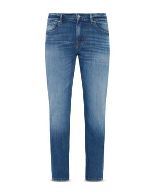 Slimmy Stretch Slim Fit Jeans in Auster