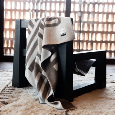 Rosin Baby Alpaca Reversible Throw