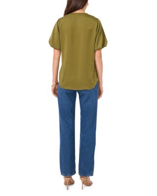 Quarter Puff Sleeve Top