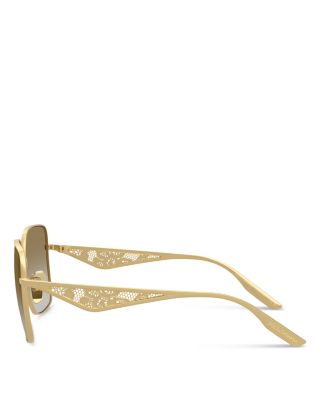 Lace Square Sunglasses, 57mm