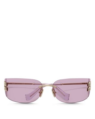 Rectangle Sunglasses, 75mm