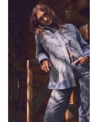 ラ*中様 新品shoop 21AW CHALCEDONY LACE DENIM SHOOP 21AW CHALCEDONY LACE DENIM PANTS