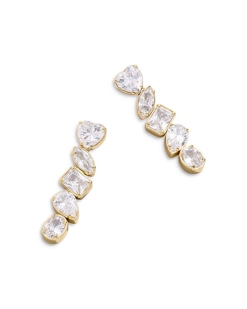 Baublebar Eva Cubic Zirconia Drop Earrings In Gold