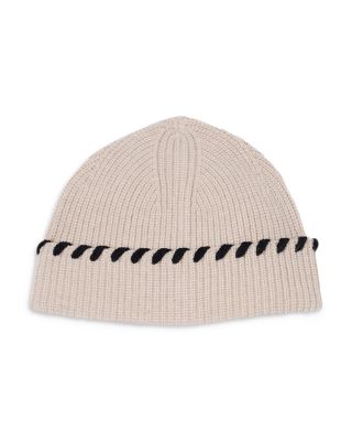 Sandro - Porty Hand Crafted Velvet Trim Beanie