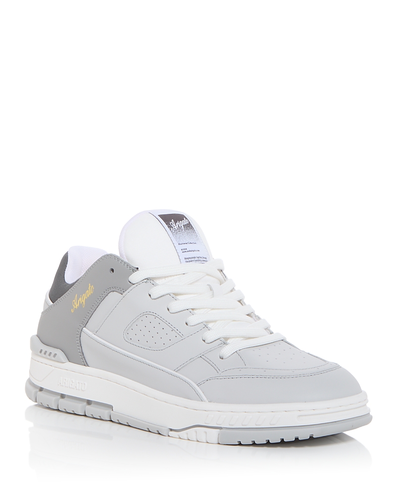 Axel Arigato Area Lo Leather Sneakers In Light/past