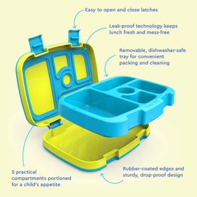 Kids Brights Leak Proof Lunch Box