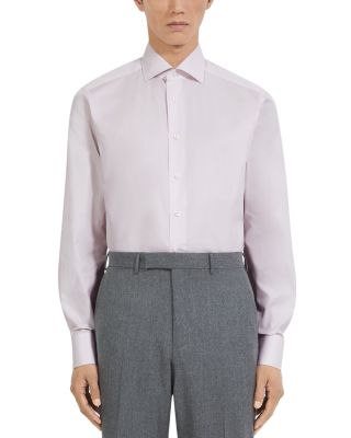 Zegna - Striped Centoventimila Button Front Shirt