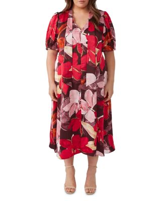 Estelle Plus - Scarlett Midi Dress