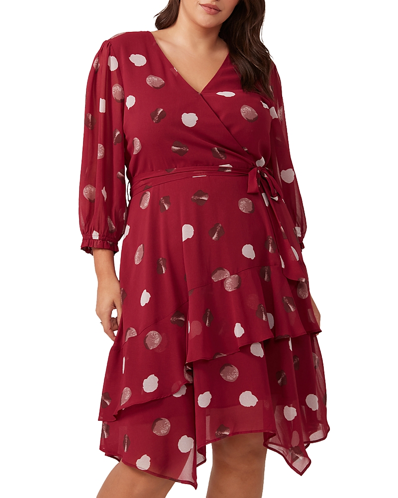 Estelle Plus Begin Again Asymmetric Dress