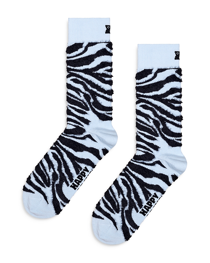 Happy Socks Fluffy Zebra Socks