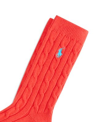 Cable Knit Socks