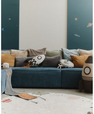 Lorena Canals Mom, I want to be an astronaut Interstellar Round Area Rug, 4'7" x 4'7"