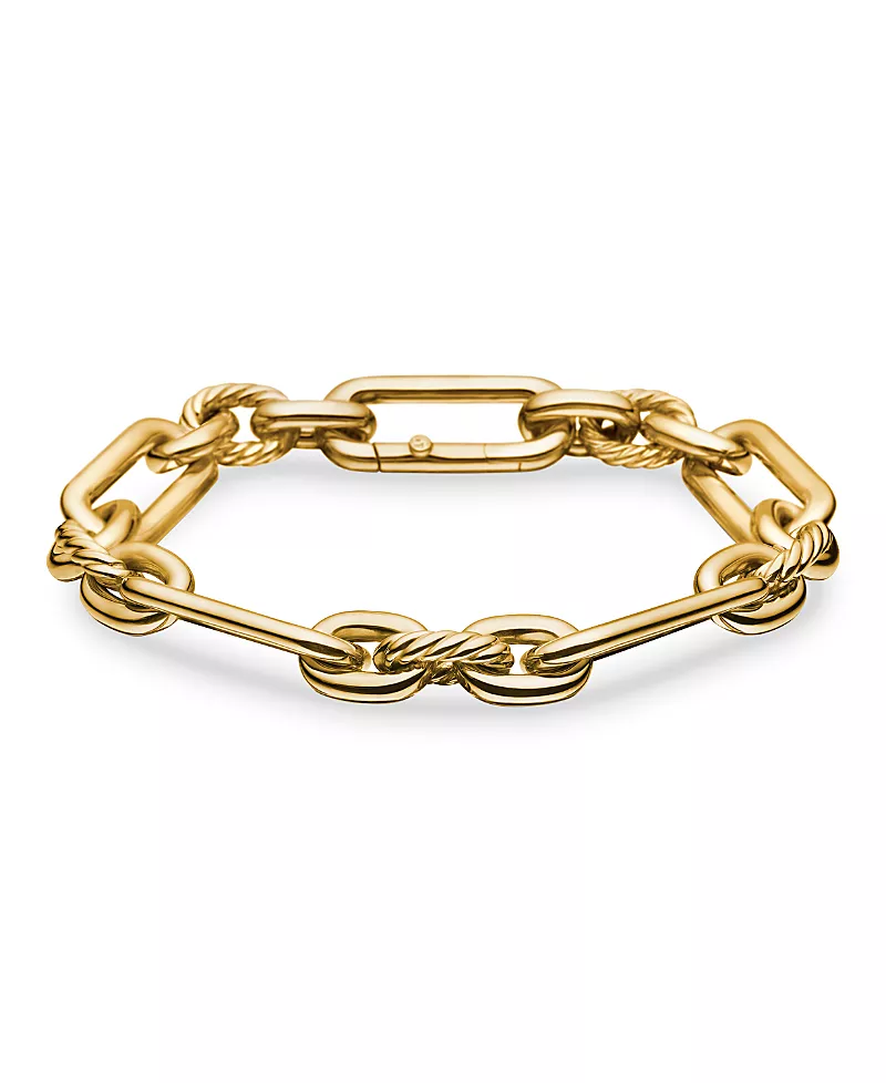 David Yurman 18K Yellow Gold Lexington Chain Bracelet