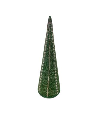 Aman Imports 12 Beaded Cone Tree