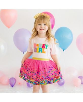  Birthday Patch Short Sleeve T-Shirt - Little Kid