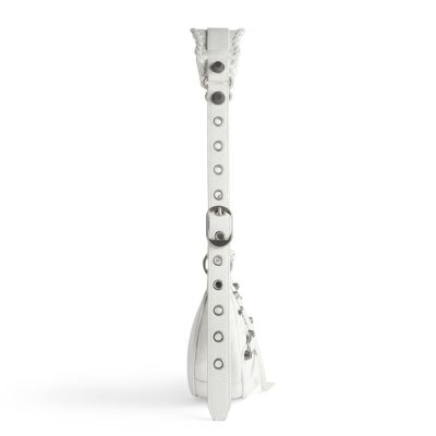  Le Cagole Xs Shoulder Bag Metallized with Leopard Print