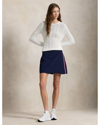 Pleated Back Skort