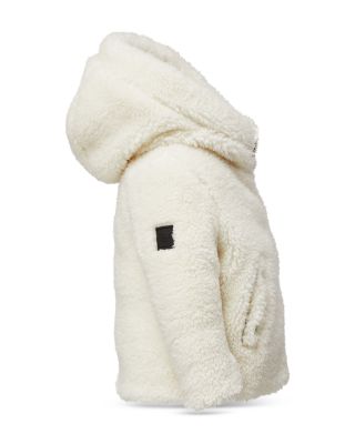 Unisex Snowball Faux Shearling Hooded Down Jacket - Baby