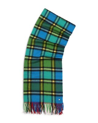 Plaid Mix Yarn Dye Wool Scarf