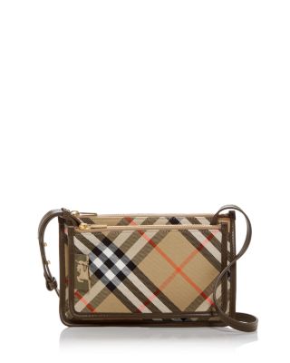 Burberry - Check Crossbody Bag