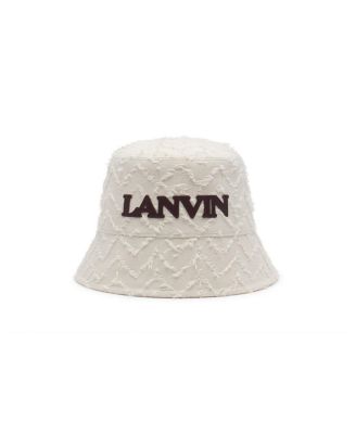 Lanvin Herringbone Motif Bucket Hat