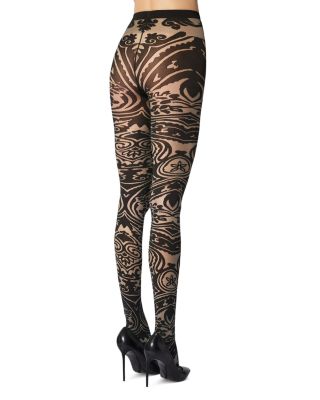 Paisley Tattoo Tights