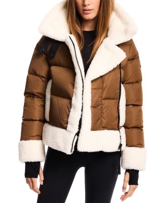 SAM. - Bianca Sherpa Trim Down Jacket