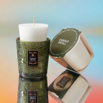 Temple Moss Classic Candle Refill, 9 oz.