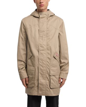 Hunter Downing Coated Cotton Hooded Rain Jacket | Bloomingdale's Men