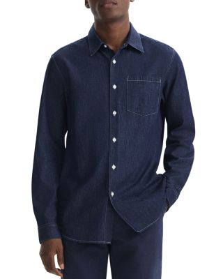 Theory - Noll Denim Button Front Shirt