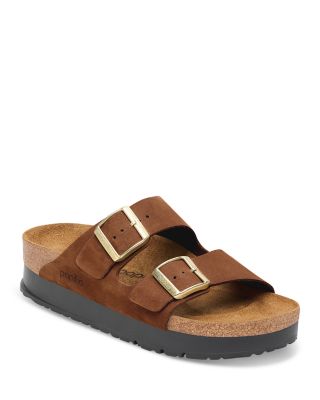 Birkenstock - Women's Arizona Buckled Platform Sandals