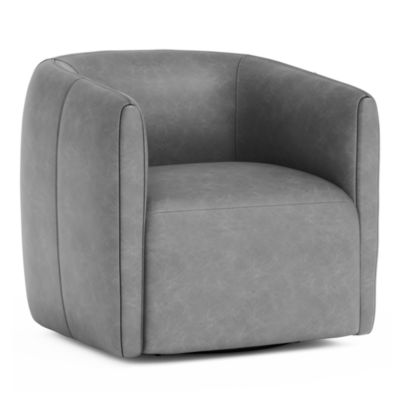 Bernhardt - Connell Leather Swivel Chair
