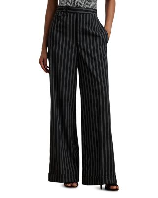 Ralph Lauren - Striped Wide Leg Pants