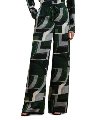 Ralph Lauren - Printed Satin Pants