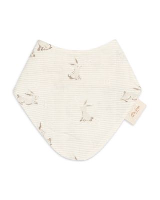 Avery Bunny Cotton Muslin Bibs, 3 Pack - Ages 0-36 Months