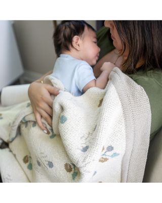 Avery Poppy Reversible Baby Blanket - Ages 0-36 Months