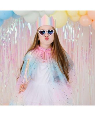 Girls' Pastel Rainbow Dress Up Kit - Little Kid