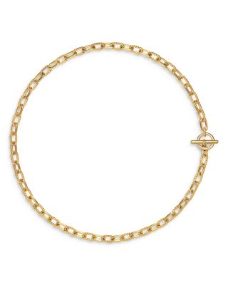DY Madison&reg; Toggle Chain Necklace in 18K Yellow Gold, 5.5mm