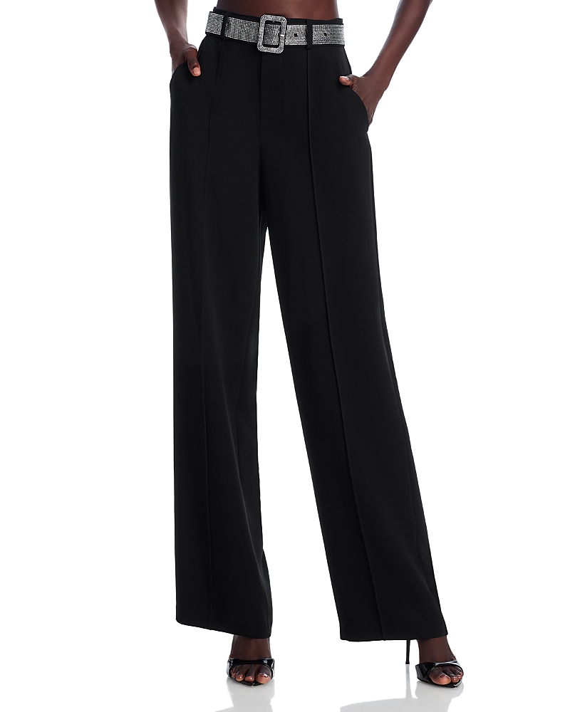 Cinq À Sept Cinq A Sept Ester Belted Pants In Black