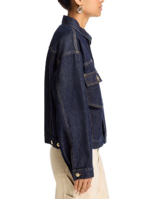 FRAME Boxy Denim Jacket | Bloomingdale's