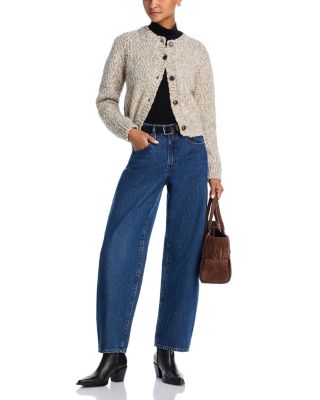 Low Slung Barrel Jeans in Kirk