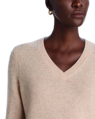 100% Cashmere V Neck Sweater - Exclusive