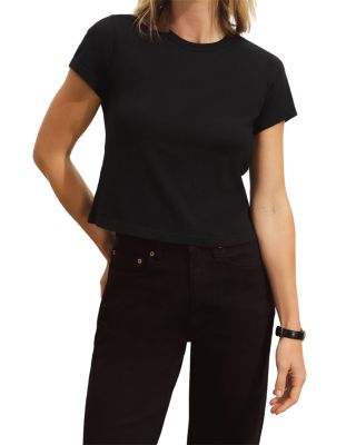 Pima Boxy Crewneck Tee